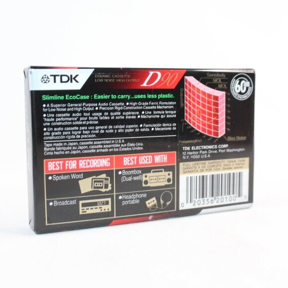 Lot of 12 New Sealed Blank Audio Cassette Tapes  Maxell UR 60 TDK D 90 RCA HiFi - Picture 11 of 12